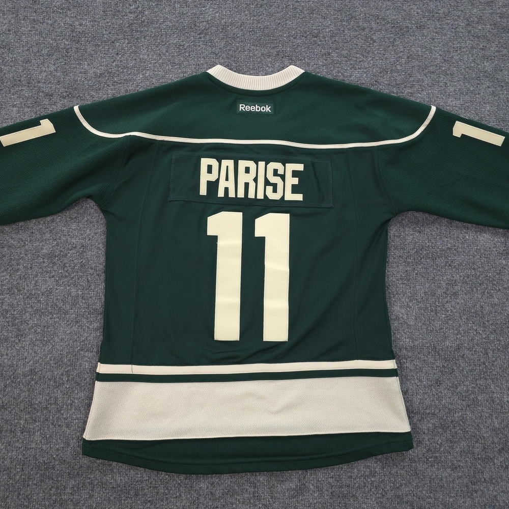 Minnesota Wild Jersey Womens Large Green NHL Ice Hockey Reebok Zach Parise 11 - Picture 7 of 13